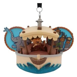 Disney Parks Jungle Cruise Attraction Sketchbook Ear Hat Ornament